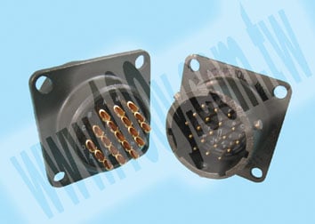 6P Male Receptacle