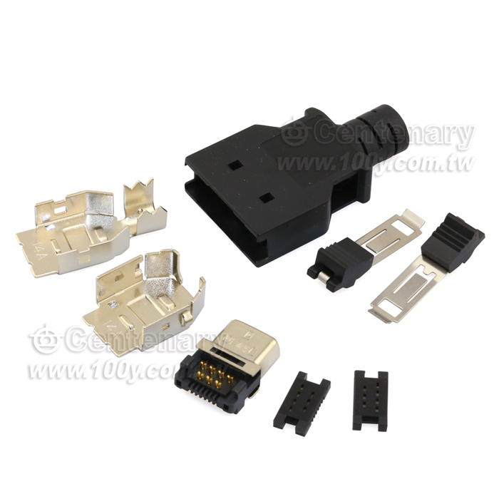 IDC Type HONDA  Female Connector For Cable - 101583 Product Image