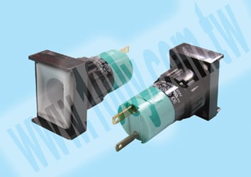 Rectangular Momentary Button Switches With Lamp
