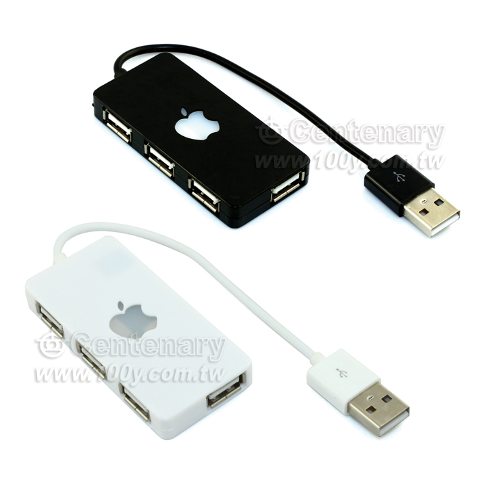 USB2.0 4 Port 集線器 (白色) - 100055 產品圖片