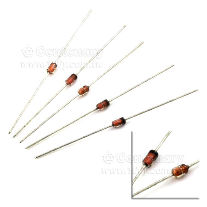 Zener Diode , DO-41  10Vz  1W - 84446 產品圖片