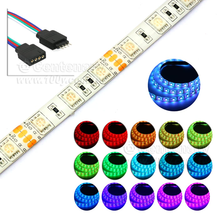 DC12V 5050 RGB 七彩LED燈帶條
