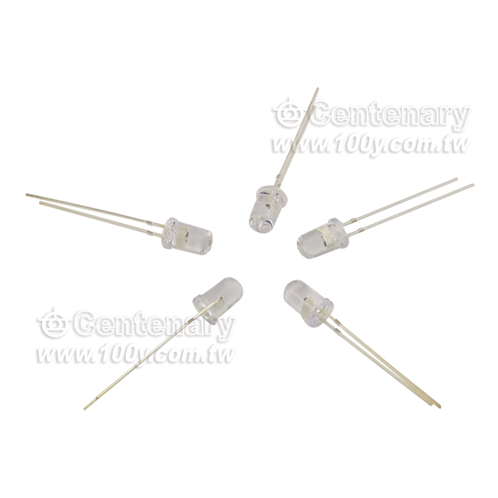 5mm RGB(紅綠藍) LED 慢閃【ROHS】