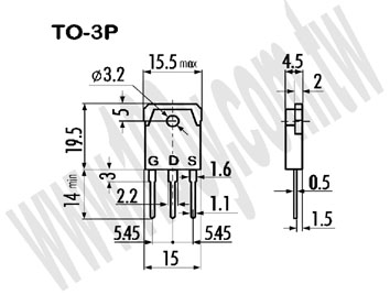 N-Channel MOS-FET - 85174 Product Image