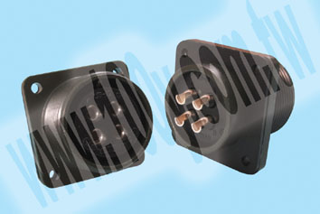 4P母端械外插座 35A 500Vac - 85048 產品圖片