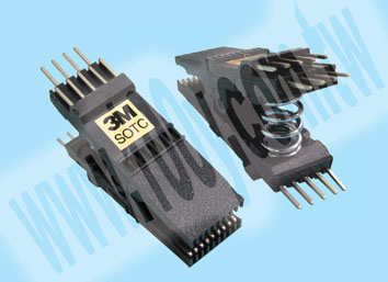 18Pins SOIC 測試夾