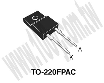 Turbo 2 ultrafast high voltage rectifier - 85832 Product Image