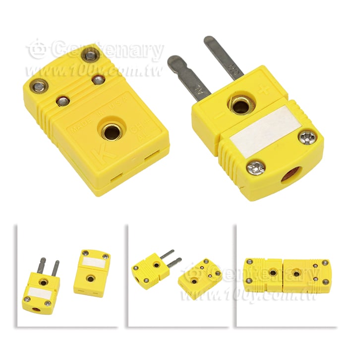 OMEGA_K Type  Miniature Thermocuple Connector (M+F) - 86204 Product Image