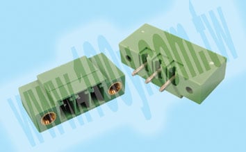 2P針座 180° 端子台