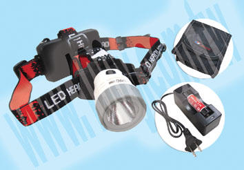 三合一LED充電式超光亮頭燈25W - 86582 產品圖片