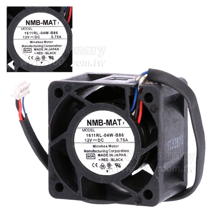 DC 軸流風扇 12V 0.75A