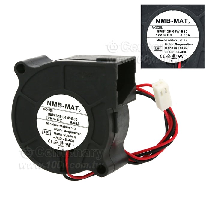 DC Blower,12VDC/0.08A