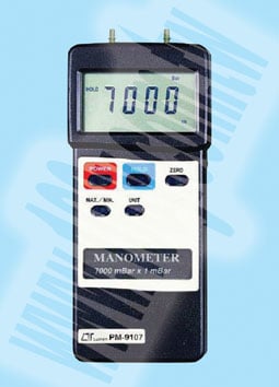 MANOMETER Dual & Differential Input
