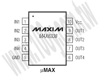 μMax-10 (10P/MSOP) (ROHS) - 89642 產品圖片