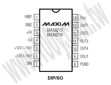 ±5V, ±12V (±15V) Dedicated Microprocessor Voltage Monitor - 89873 Product Image