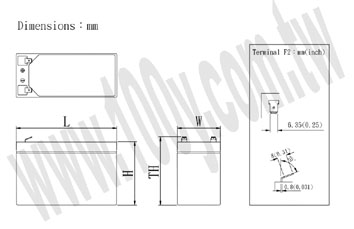 免加水電瓶 12V/7.2Ah