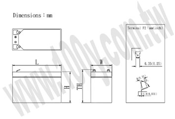 免加水電瓶 12V/8Ah