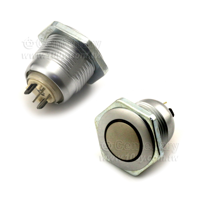 有段開關 Φ16mm  鋅合金 環形 LDE:藍色 - 90817 產品圖片