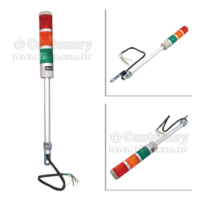 φ50桿式 3燈 110V紅橙綠 - 28870 產品圖片