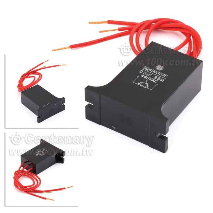 440Vac/0.3uF 33Ω火花消除器 - 90743 產品圖片