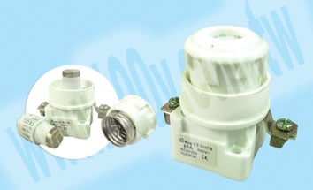 D型陶瓷保險絲座 E33 - 90637 產品圖片