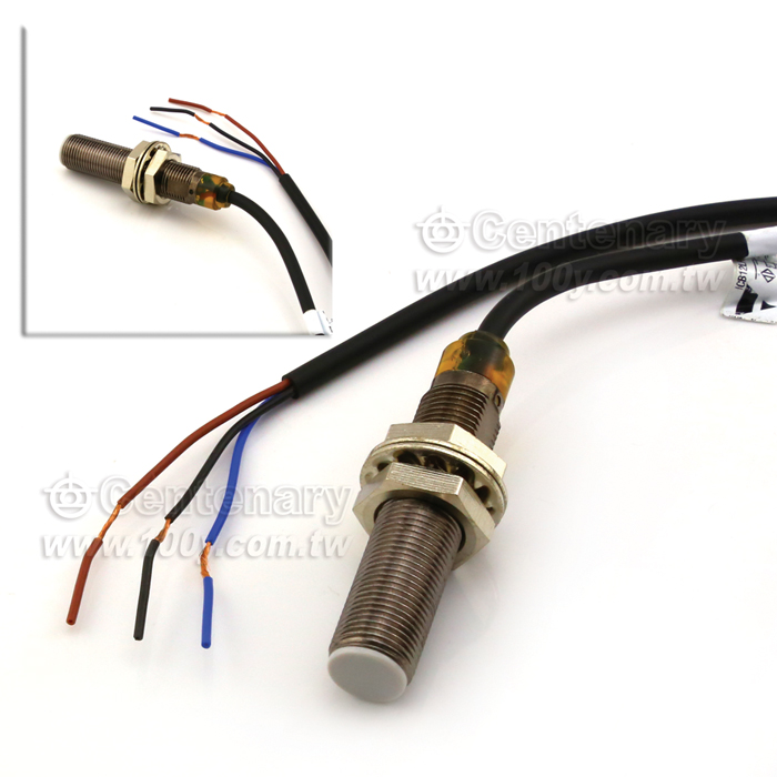 電感式近接開關 NPN NO 4mm 耐油線5M - 91213 產品圖片