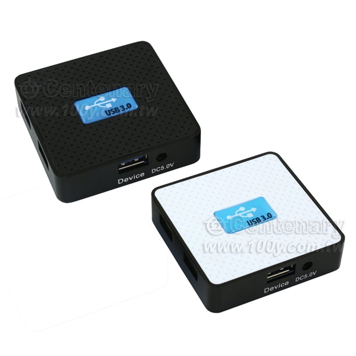 4 Port USB 3.0 HUB 集線器 (黑色) - 100056 產品圖片