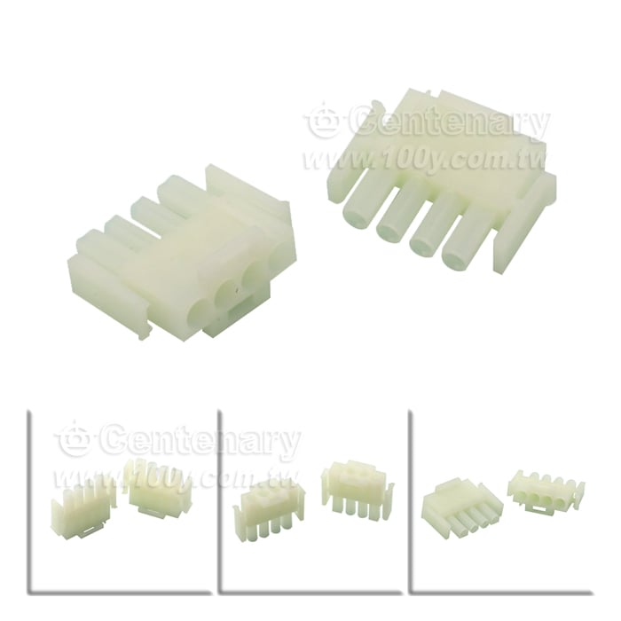 TYCO_連接器U-MATE-N-LOK系列  4P/6.35 mm - 91869 產品圖片