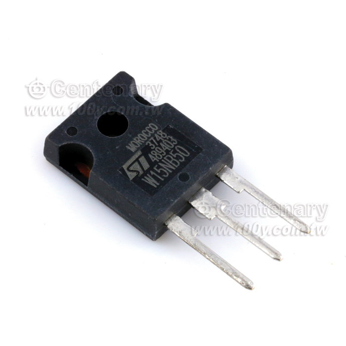 N-CHANNEL 500V - 0.33ohm - 14.6A - T0-247/ISOWATT218 PowerMESH MOSFET - 33921 Product Image