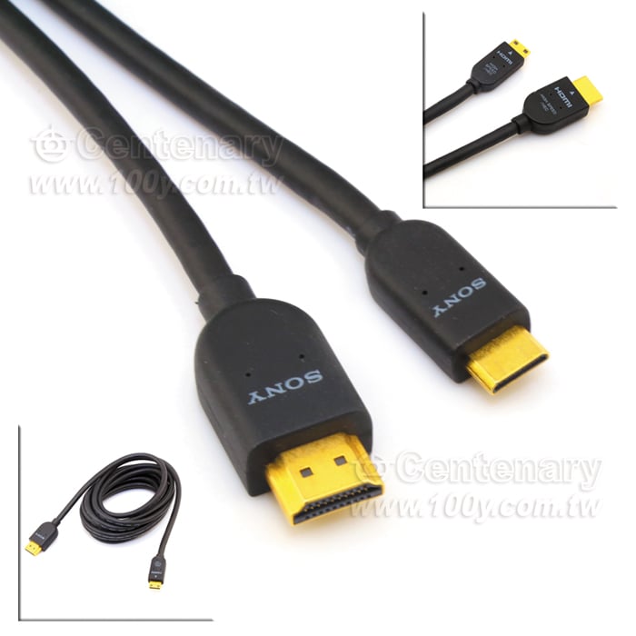 3米 mini HDMI 線/高清3D/4K