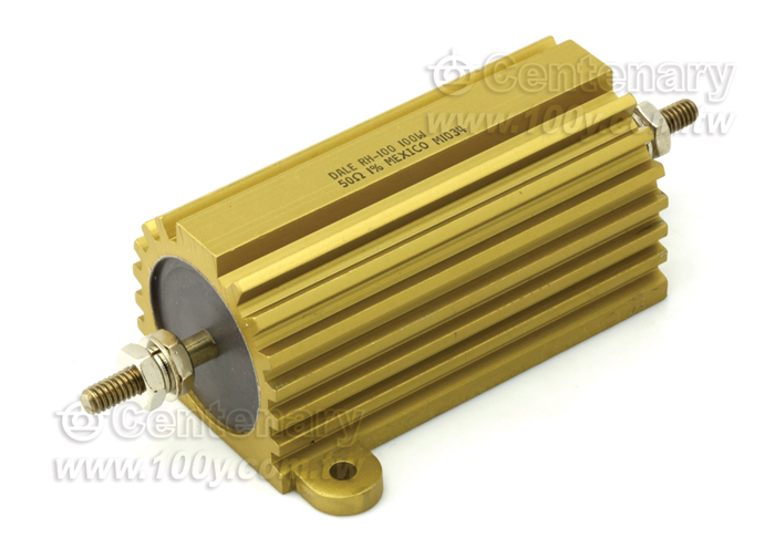 Dale_50 ohm  Aluminium Housed Wirewound Resistor - 99295 Product Image