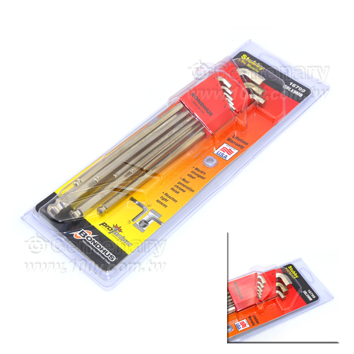Ball End Hex Key Sets-Metric - 94406 Product Image