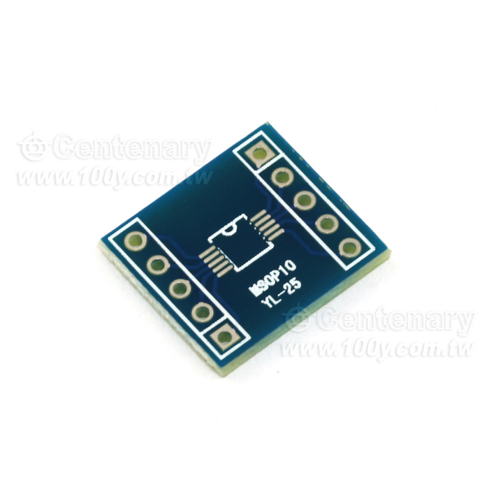 MSOP-10 轉接板DIP - 94443 產品圖片