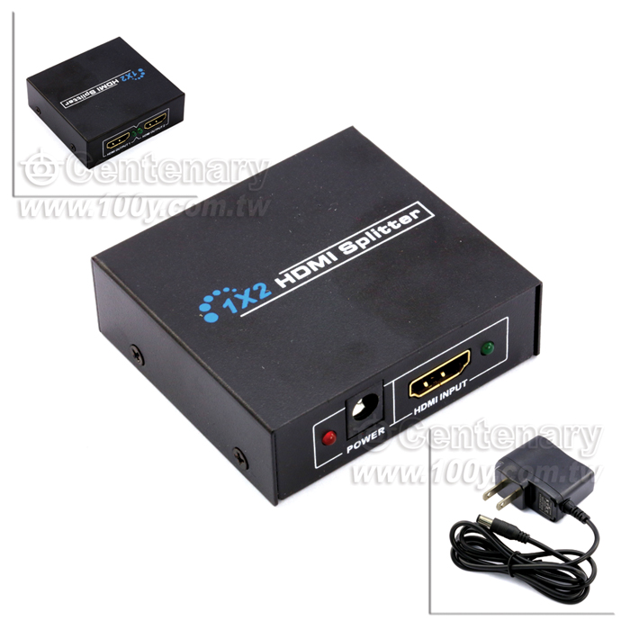 HDMI 1進2出分配器 - 105493 產品圖片