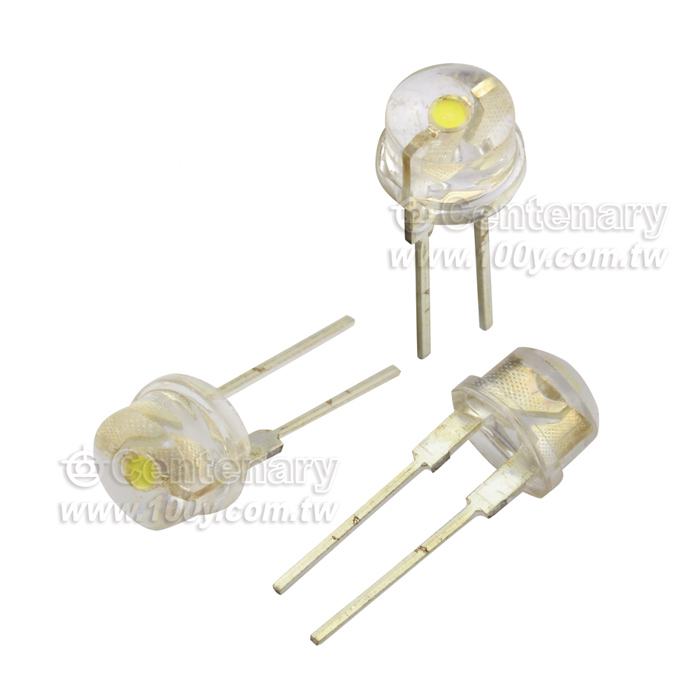 F8 0.25W草帽藍光LED燈珠 - 105451 產品圖片