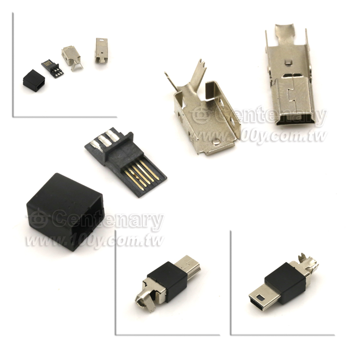 Mini USB 5PIN Housing - 95484 Product Image
