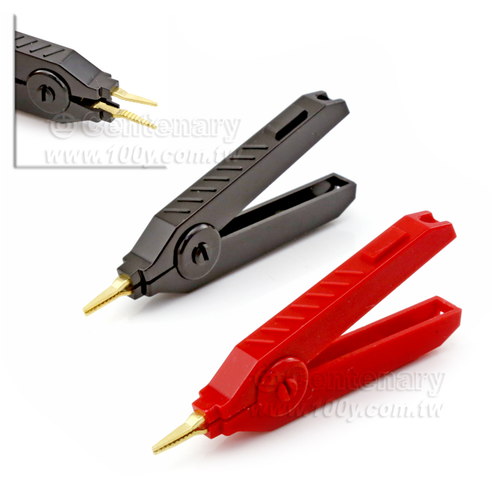 Crocodile Clip,RED 15A/300V