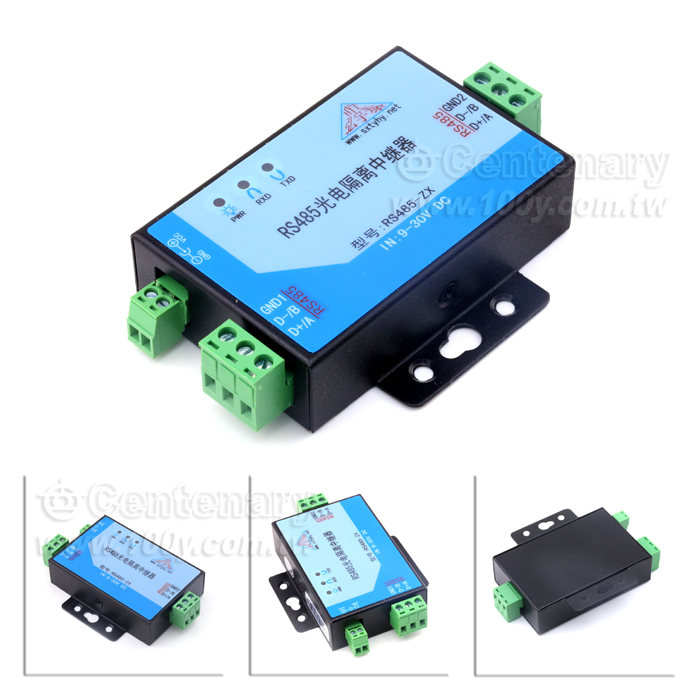 RS485到RS485光電隔離中繼器 - 95891 產品圖片
