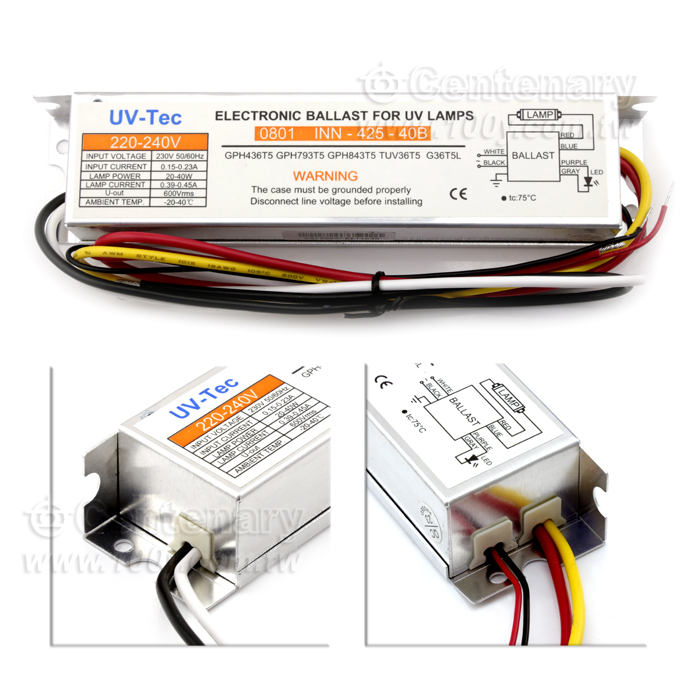 電子鎮流器 50/60Hz 230V