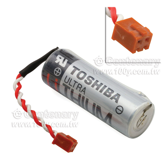 3.6V  OMRON CP1H/CS1/CJ1/ NT631 用鋰電池 - 96883 產品圖片
