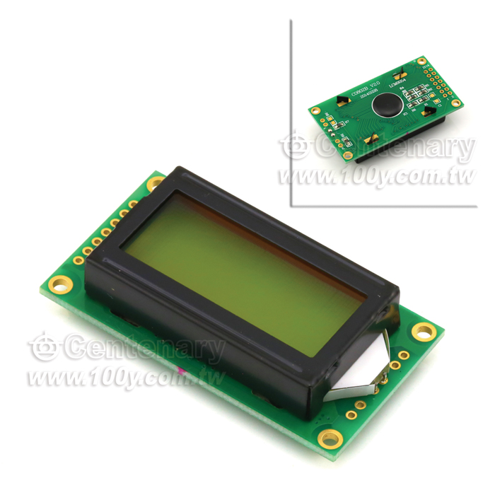 8*2 字符型 LCD 5V - 96999 產品圖片