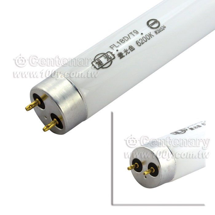 "旭光" 18W/T9 省電型日光燈管（晝光色）