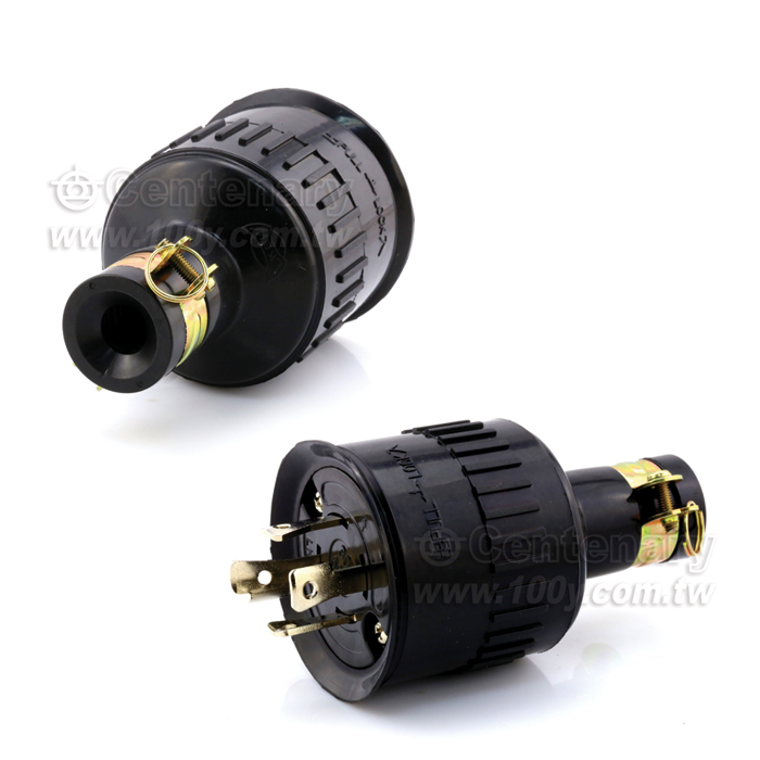 L17-30P 引掛式橡膠中間插頭4P 30A / 600V - 108913 產品圖片