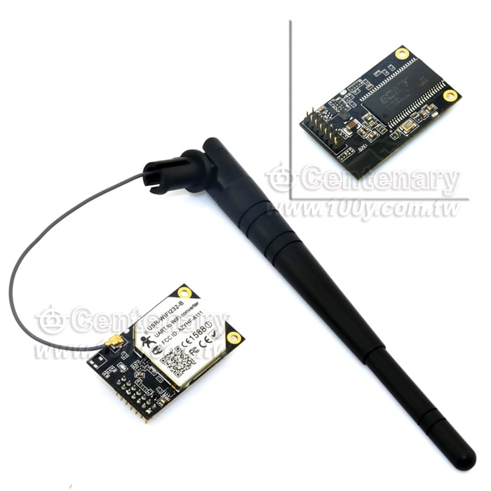 TTL UART轉WIFI 模塊 外接天線 插針式 - 97630 產品圖片