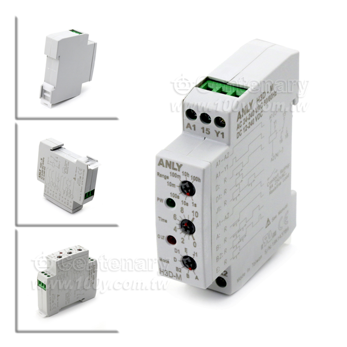數字型限時繼電器 12~240V - 97545 產品圖片