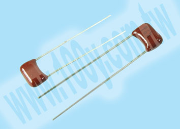 Stacked Metallized Plastic Film Capacitor - 97784 Product Image