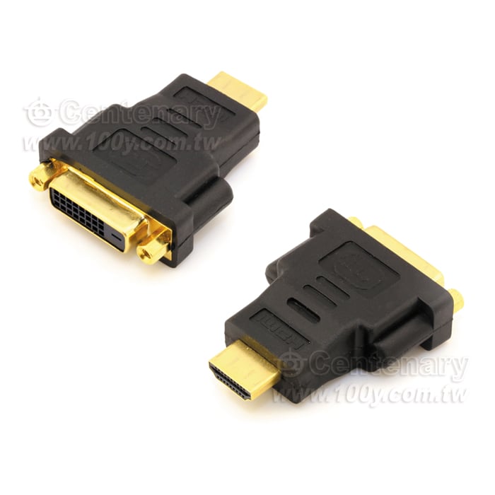 DVI(24+1) 母/ HDMI 公 轉接頭 - 97882 產品圖片