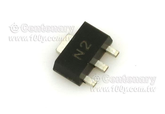 40V NPN SILICON PLANAR MEDIUM POWER TRANSISTOR IN SOT89 - 97941 Product Image