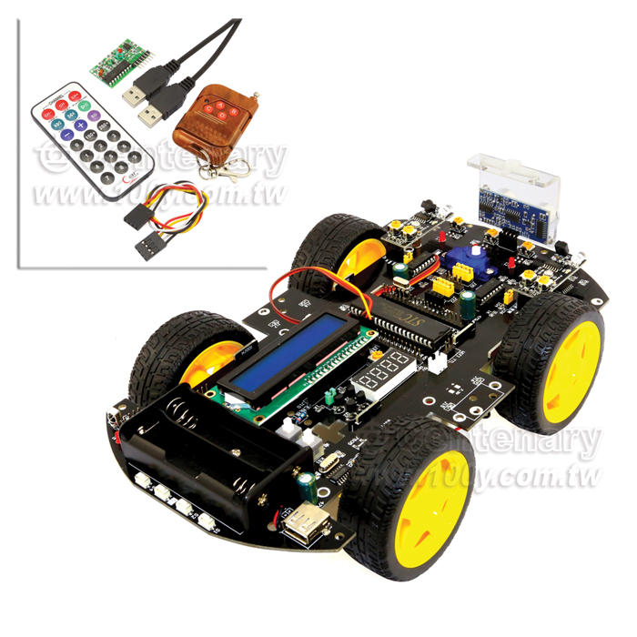 HJ-4WD 四驅智能小車 - 103623 產品圖片