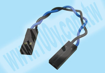 1007-26AWG/5.5CM Connector + Terminal Cable - 97970 Product Image